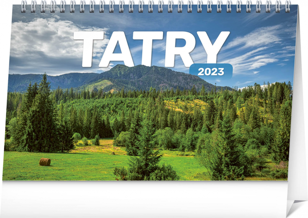 Stolový kalendár Tatry 2023, 23,1 × 14,5 cm (1)