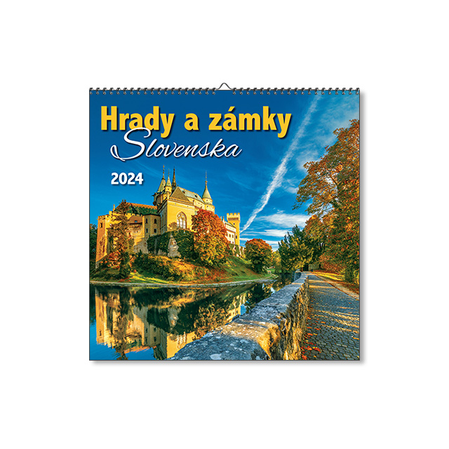 Nástenný kalendár Hrady a zámky Slovenska 2024 (1)