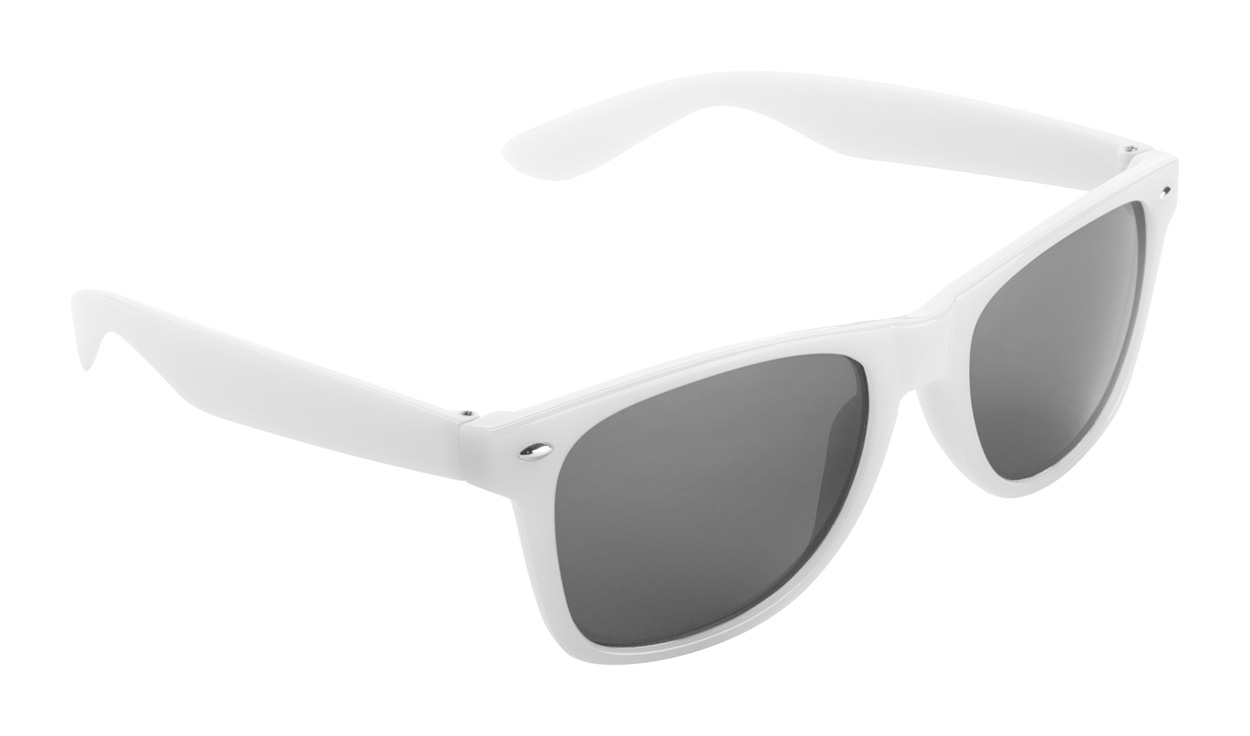 Plastové slnečné okuliare Xaloc, Biela (1)