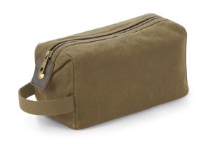 Kozmetická taštička Heritage Waxed Canvas, 742 Desert Sand