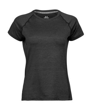 Dámske tričko COOLdry, 109 Black Melange