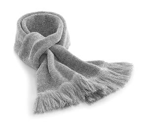Klasický pletený šál, 123 Heather Grey