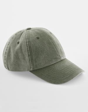 Nízkoprofilová 6-panelová šiltovka  Vintage, 512 Vintage Olive