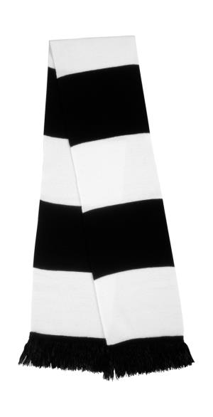 Pletený šál, 150 Black/White