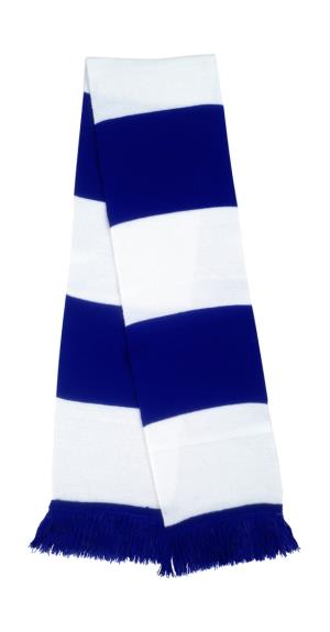 Pletený šál, 353 Royal/White