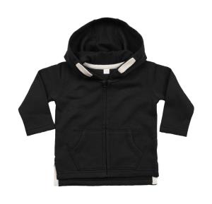 Mikina s kapucňou pre bábätká, 101 Black