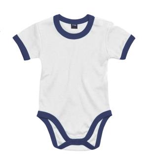 Body pre bábätko Ringer, 055 White/Nautical Navy