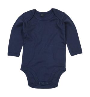 Body pre bábätká s dlhými rukávmi Erlik, 201 Nautical Navy