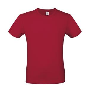 Pánske tričko B&C #E150, 406 Deep Red