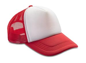 5-panelová šiltovka so sieťkou Detroit, 450 Red/White