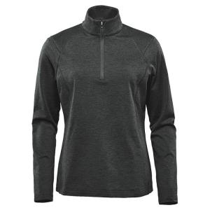 Dámska mikina bez kapucne Treeline, 147 Black Heather