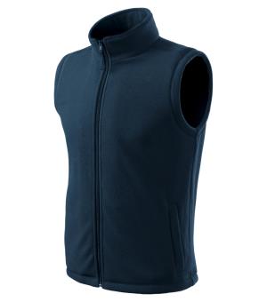 Fleece vesta unisex Next, 02 Tmavomodrá
