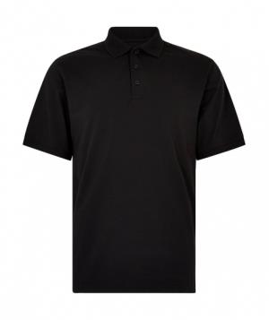 Pánska polokošeľa Regular Fit Superwash® 60º Jersey Polo, 101 Black