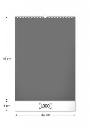 Nástenný kalendár Hrady a zámky CZ 2023, 33 × 46 cm (14)