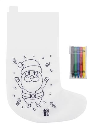 Vianočná pančucha na vyfarbenie Julfar Gift