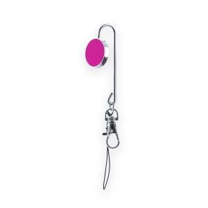 Vyhľadávač kľúčov na vešiaku na tašky Lysia, Fuchsia