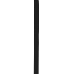Stuha na klobúk Polyester, čierna