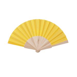 Ručný ventilátor Folklore, žltá