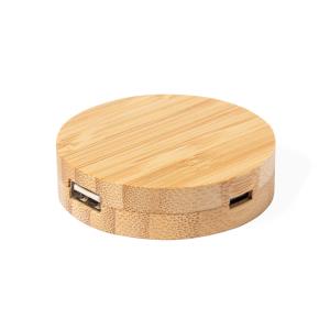 USB Hub Lasiar, Bambus Prírodný