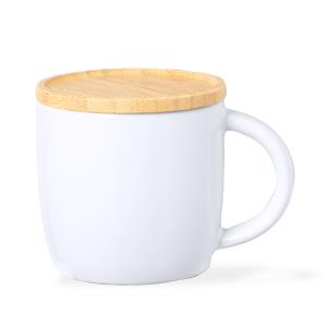 Keramický hrnček Zenara, Biela
