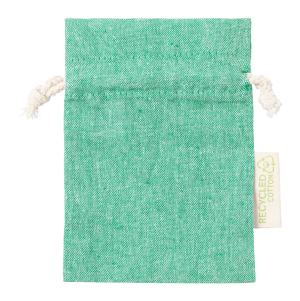 bavlnené darčekové vrecúško Dratinix, zelená