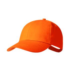 6-panelová šiltovka Haliard, oranžová