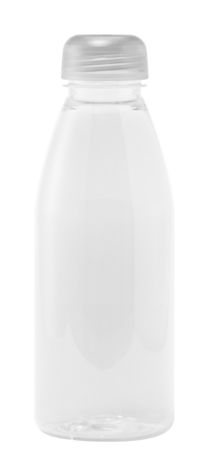 Športová fľaša Warlock, biela transparentná