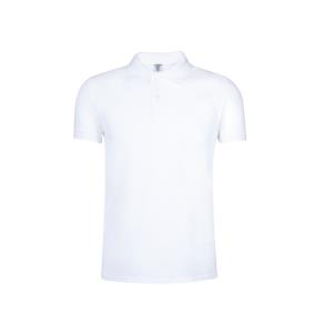 Biele polo tričko pre dospelých "keya" MPS180, Biela