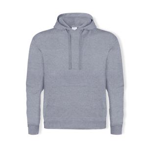 Mikina s kapucňou pre dospelých "keya" SWP280, sivá