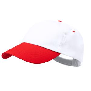 Čiapka Sport, bielo-červená