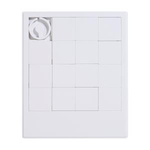 Posúvacie puzzle Mazimi, Biela