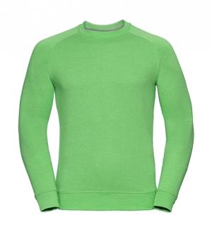 Pánska mikina bez kapucne HD, 515| Green Marl