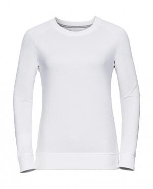 Dámska mikina bez kapucne HD, 000 White