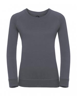 Dámska mikina bez kapucne HD, 127 Convoy Grey