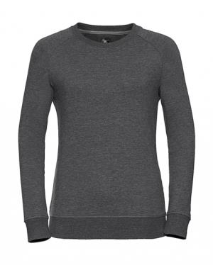 Dámska mikina bez kapucne HD, 114 Grey Marl