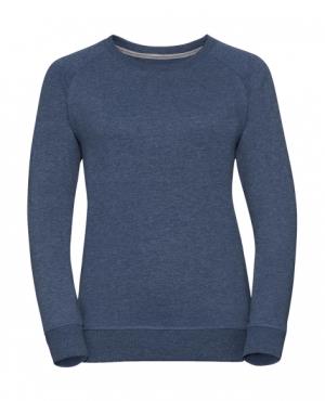 Dámska mikina bez kapucne HD, 204 Bright Navy Marl
