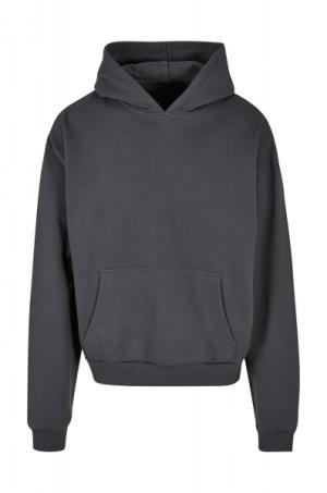 Hrubá pánska mikina s kapucňou Box, 128 Dark Grey