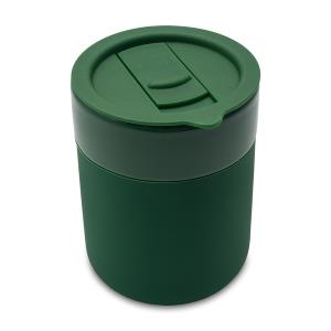 Keramický hrnček CALDO, tmavozelená