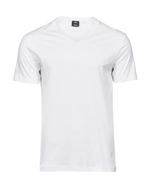 Pánske tričko V-výstrih, 000 White