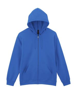 Mikina s kapucňou a zipsom Softstyle Midweight, 300 Royal