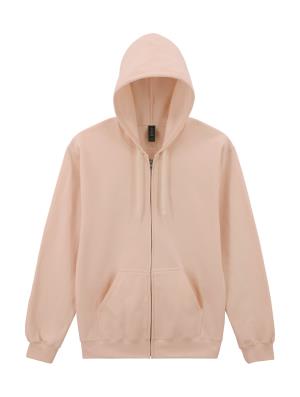 Mikina s kapucňou a zipsom Softstyle Midweight, 432 Dusty Rose