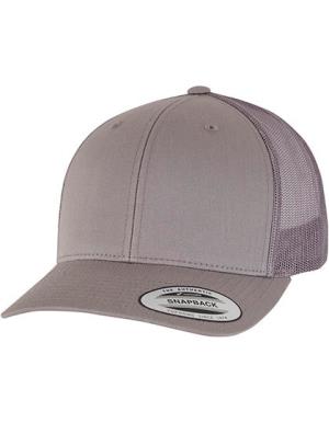 6-panelová šiltovka Retro Trucker, 137|Steelgrey