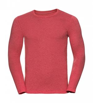 Pánske tričko HD s dlhými rukávmi, 417 Red Marl