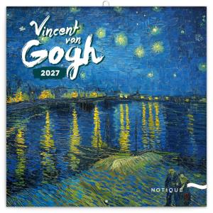 Plánovací nástenný kalendár s reprodukciami umeleckých diel Vincent van Gogh 2027