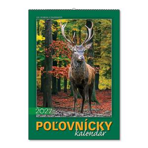 Nástenný kalendár pre poľovníkov Poľovnícky kalendár 2027
