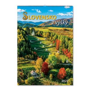 Nástenný kalendár s fotografiami Slovensko z výšky 2027