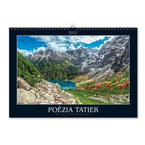 Nástenný kalendár s fotografiami Poézia Tatier 2027