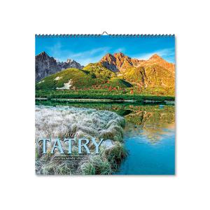 Nástenný kalendár s fotografiami Tatry štvorec 2027