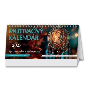 Motivačný stolový kalendár so samolepkami Motivačný 2027