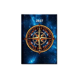 Praktický denný diár s motívom KOMPAS 2027